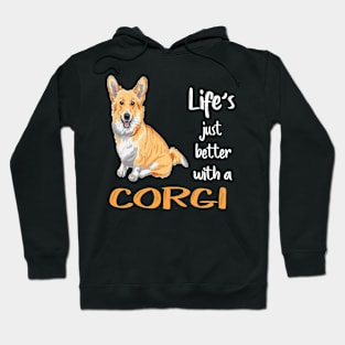 Life'S Just Better With a Corgi (216) Hoodie